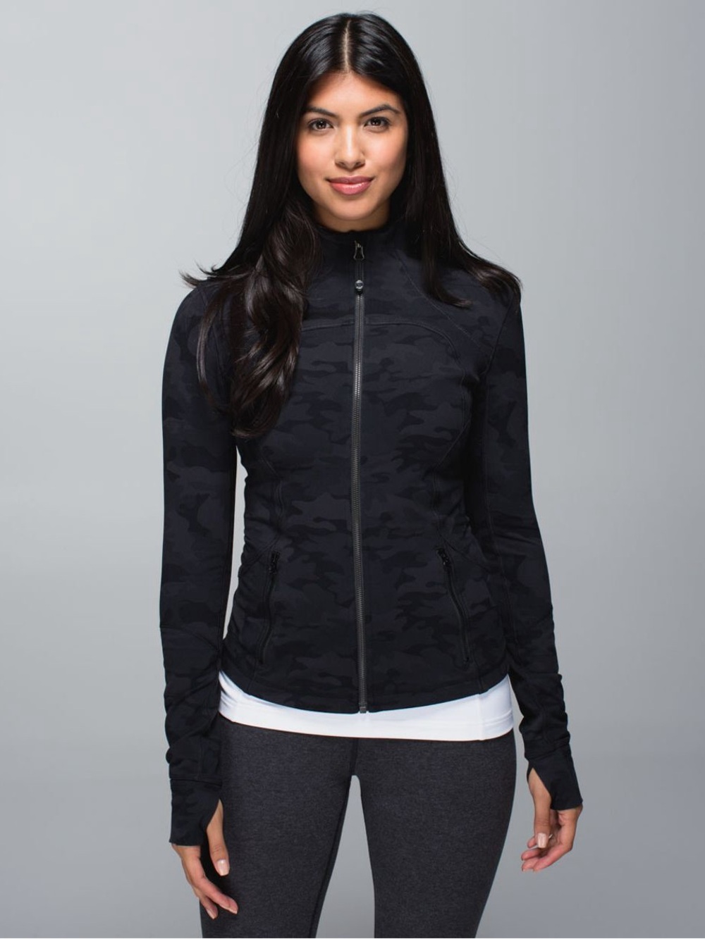 Lululemon Forme Jacket *Cuffins
Savasana Camo 20cm New Black / Soot